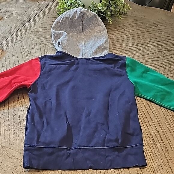 Ralph Lauren polo bear colorblock hooded sweater size S 8 - Picture 8 of 11